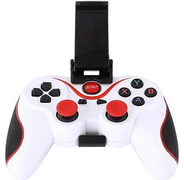 Alt view image 7 of 10 - controller T3 Bluetooth Wireless Joystick Gamepad Game Controller Bluetooth Joystick For Mobile Phone Tablet TV Box Holder