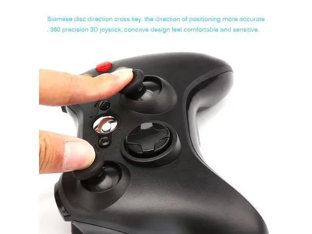 Alt view image 8 of 10 - USB Wired Controller Gamepad 360 precision 3D Joystick LED Indicator Double Vibration USB Computer Game Controller