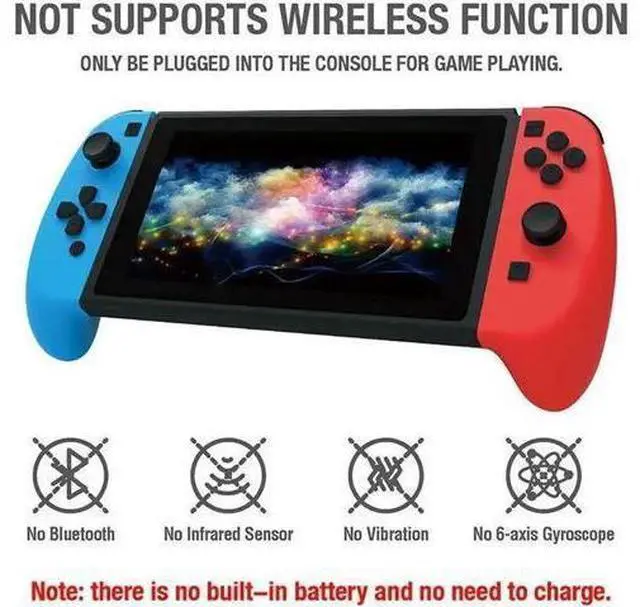 Alt view image 7 of 10 - + Right Game Controller For Switch Joypad Gamepad Console Game Bluetooth Wireless Pro Controller Gamepad