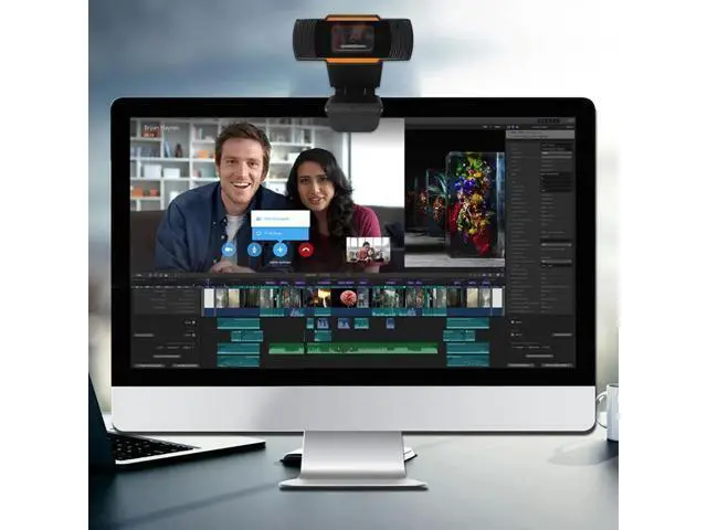 Alt view image 9 of 14 - 2020 New High Resolution HD USB 2.0 Webcam With Microphone Web Camera Flexible Rotatable Design Web Cam For Desktop Laptop PC