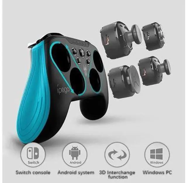 Alt view image 6 of 10 - PG-9139 Controller Wireless Bluetooth Gamepad Joystick Gaming Joypad For Switch PC Game-Controller