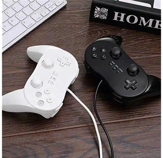 Alt view image 8 of 10 - Pro Classic Game Controller Pad Console Joypad For Nintendo Remote High Quality Classic Game Controller With Grip
