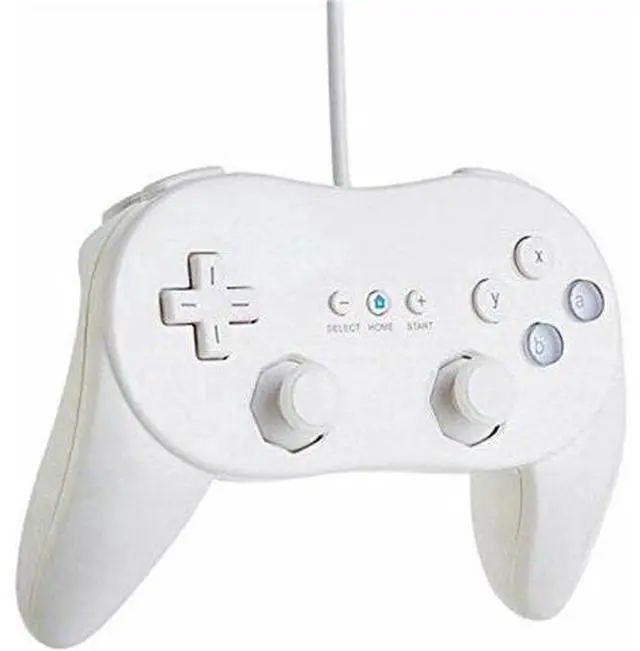 Alt view image 9 of 10 - Pro Classic Game Controller Pad Console Joypad For Nintendo Remote High Quality Classic Game Controller With Grip
