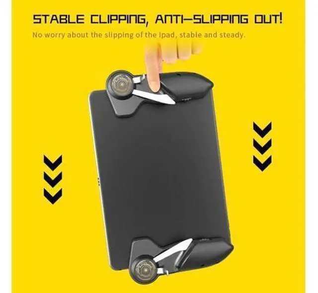 Alt view image 8 of 10 - AKpad6K 2pcs 6 Fingers Tablet Shooting Gaming Button Triggers Gamepad for Ipad Controller PUBG Game Controller Joystick