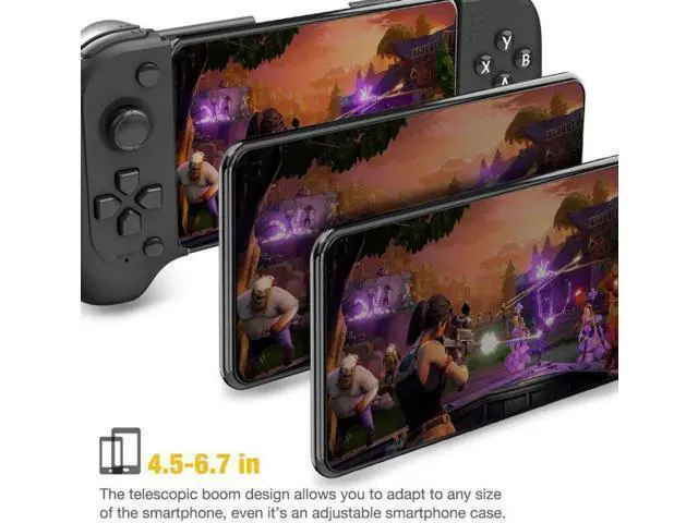 Alt view image 10 of 10 - Wireless Bluetooth Handle Gamepad Mobile Game Controller For IPhone Android Joystick Gamepad Game Controller Gamepad Mando