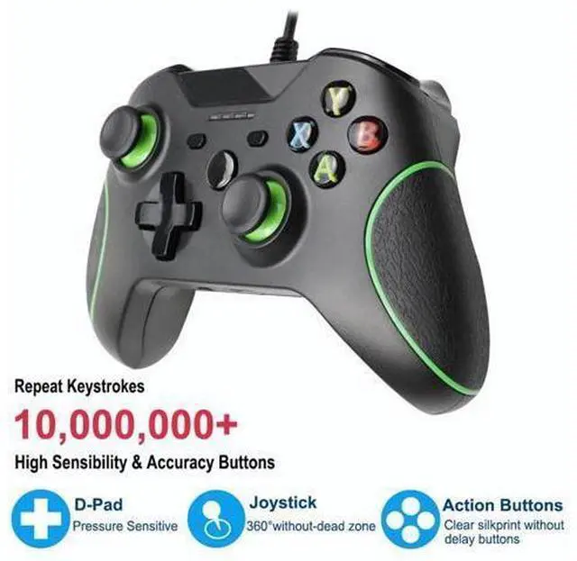 Alt view image 8 of 10 - For Xbox One Wired Controller For XBOX One S Controle Wired Joystick For PC For Xbox One X Game Controller Joypad