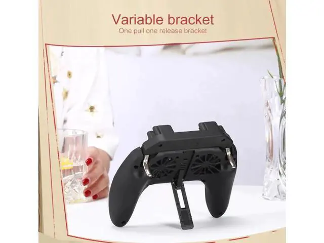 Alt view image 7 of 10 - Gamepad Pubg Controller Double Cool Fan 5000 Mah Powerbank Game-Controller Android Joystick Mobile Game Pad