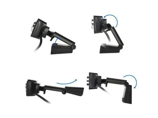 Alt view image 12 of 14 - USB 2.0 Webcam Camera 50.0 Mega Pixel Webcam With Clip HD Web Cam With Mic Microphone For PC Computer Laptop Desktop