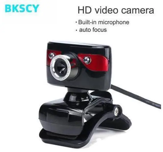 Alt view image 6 of 10 - Web Camera USB Webcam 2 Led Web Cam with MIC Clip-on for Skype Youtube Computer PC Laptop Notebook Camera