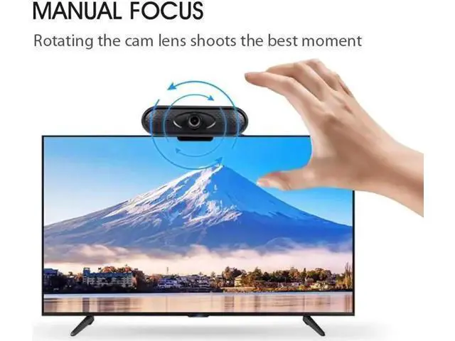 Alt view image 7 of 10 - Webcam 1080P Web Camera Video Call USB Camera Web Cam Online Remote Teaching Studying Video Chat Camara Web For PC