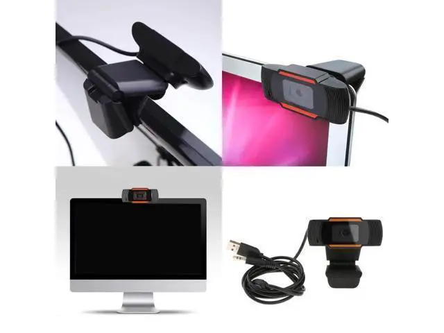 Alt view image 8 of 10 - 1080P Protatable 2.0 HD Webcam Laptop Web Camera USB Video Recording Mic Camera Video Recording with Microphone For PC Computer