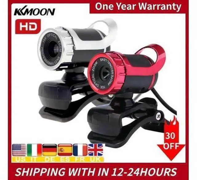 Alt view image 5 of 8 - 12 Megapixels HD Webcam MIC HD hd web Camera Web Cam 360 Degree Built-in Microphone Clip-on For Desktop Skype Computer PC Laptop