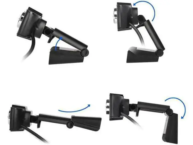 Alt view image 8 of 10 - 1pc USB HD 1080P Webcam PC Camera Built-in Microphone Laptop Computer PC Web Cam Camera Android TV Webcam Fits Skype OS Windons