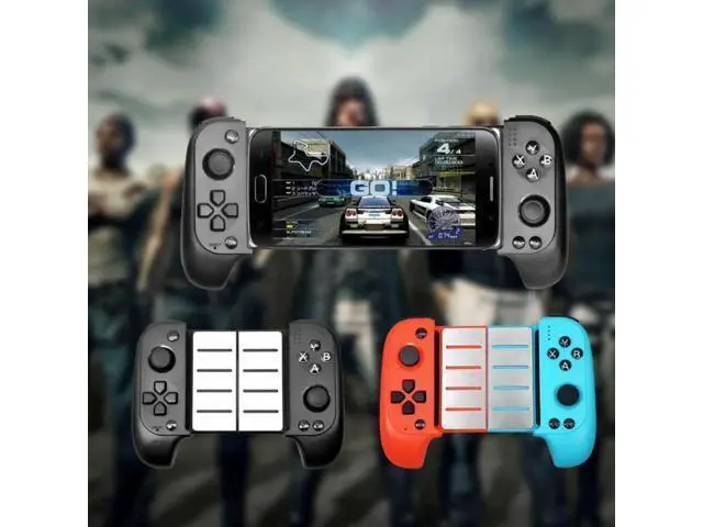 Alt view image 10 of 10 - 2 Half Handed Gamepad Mobile Phone Pad Tablet Controller Game Pubg Mobile IOS/Android Bluetooth Controller
