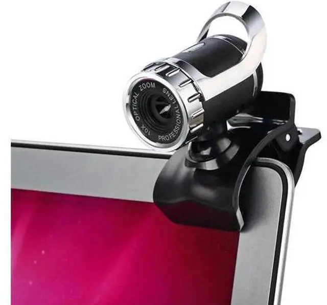 Alt view image 6 of 8 - 360 Degree USB 12M HD Webcam Web Cam Clip-on Digital Camcorder with MIC for PC 30FPS USB 2.0 HD Webcam Camera Web Cam With Mic