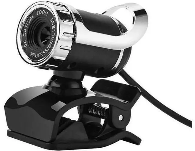 Alt view image 7 of 8 - 360 Degree USB 12M HD Webcam Web Cam Clip-on Digital Camcorder with MIC for PC 30FPS USB 2.0 HD Webcam Camera Web Cam With Mic