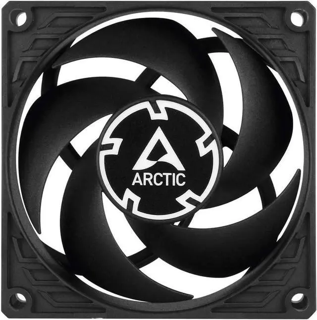 Alt view image 11 of 13 - ARCTIC P8 PWM PST (5 Pack) - 80 mm Case Fan, PWM Sharing Technology (PST), Pressure-Optimised, Quiet Motor, Computer, Fan Speed: 200-3000 RPM - Black