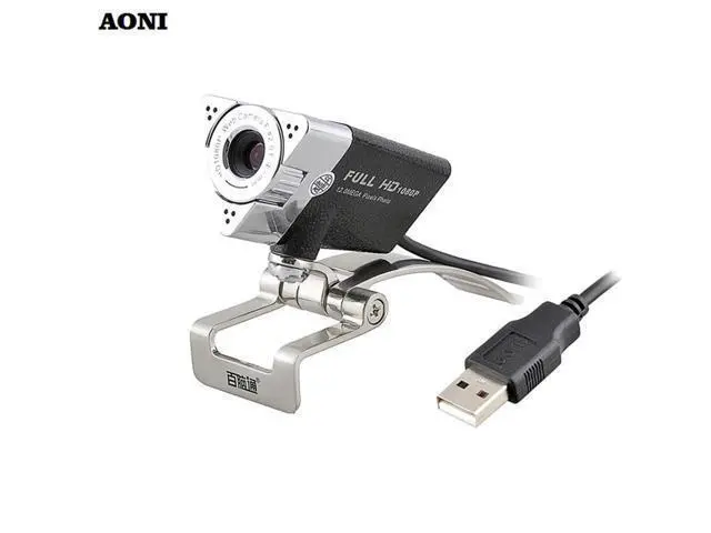 Alt view image 6 of 10 - HD Webcam,webcam 1920 x 1080p with Built-in HD Microphone,usb camera,Desktop or Laptop Smart TV Webcam,usb camara web cam
