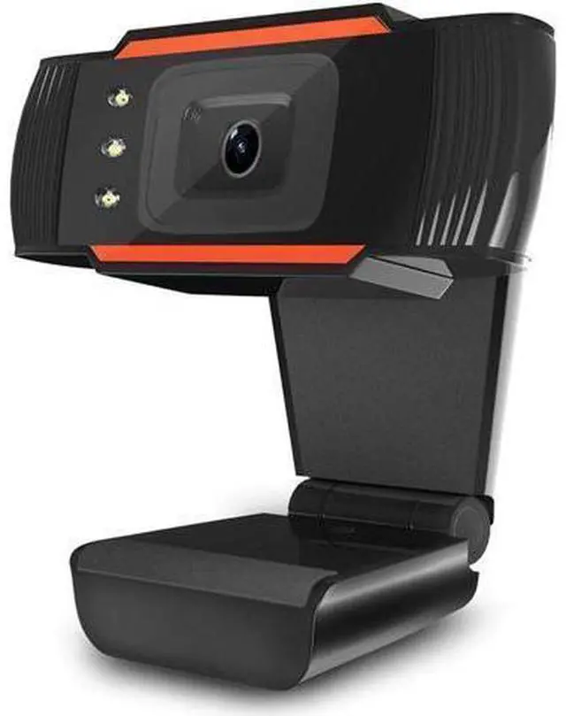 Alt view image 6 of 10 - HD Webcam Web Cam Camera LED Computer PC Laptop 2.0 Webcam 720P HD Camera with Microphone for Streaming Recording