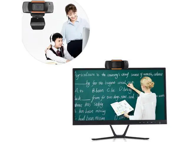 Alt view image 7 of 10 - Webcamera USB 2.0 PC Camera Video Recording HD Webcam Web Camera With MIC For Computer PC Laptop Skype Desktop Web Camera