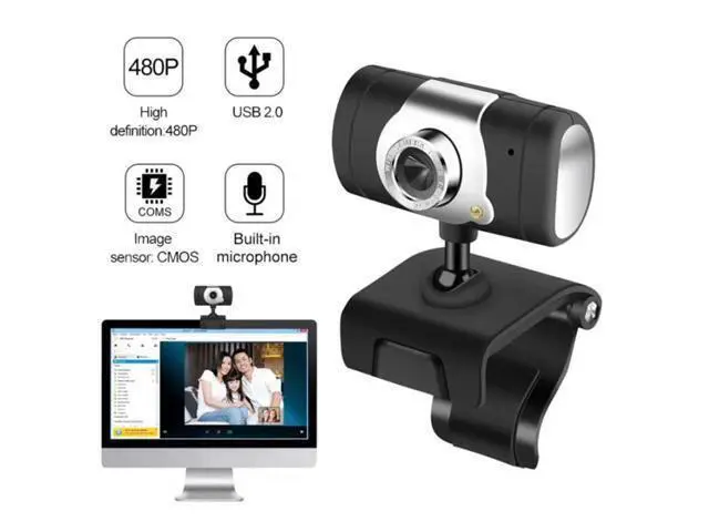 Alt view image 10 of 10 - Computer Cameras USB 2.0 HD Webcam 30fps PC Camera HD Webcam Web Cam video conference with MIC for laptop/desktop Camera