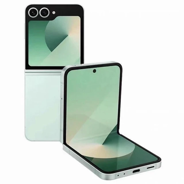 Alt view image 2 of 4 - Samsung Galaxy Z Flip6 , Silver Shadow - Unlocked(256Gb)
