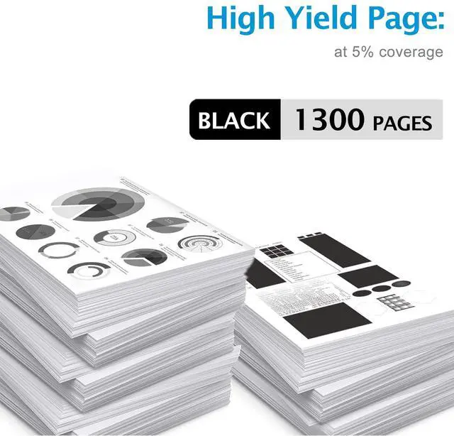 Alt view image 4 of 7 - 218A Black Toner W2180A Compatible Replacement for HP 218A Toner Cartridge W2180A 218X W2180X Work for HP Color LaserJet Pro MFP 3301FDW 3301SDW 3301CDW 3201DW Printer 2-Pack