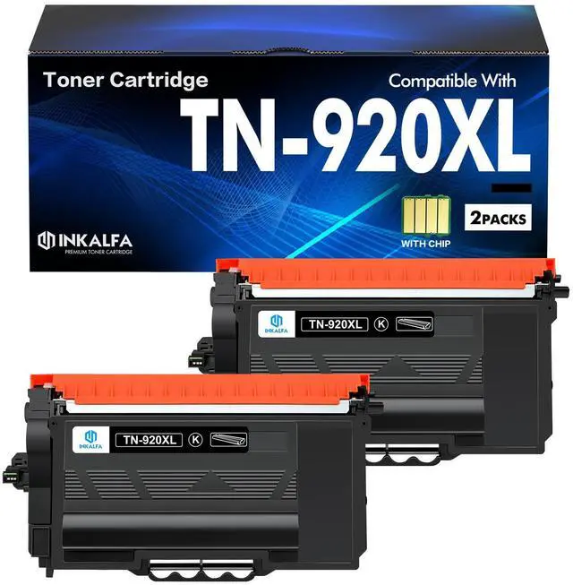 Main image of TN920XL TN920 Toner TN 920XL 920 TN-920XL TN-920 TN920XXL TN920UXXL Black | Compatible for Brother HL-L6210DW HL-L6210DWT HL-L5210DN HL-L5210DW HL-L5210DWT HL-L6210DWT Printer High Yield 2 Pack