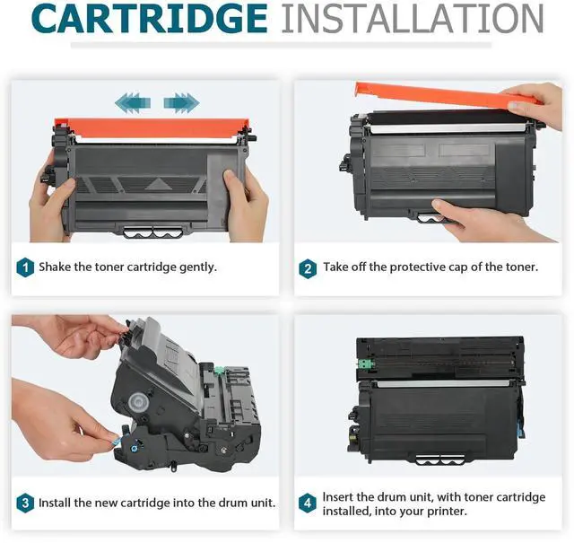 Alt view image 6 of 7 - TN920XL TN920 Toner TN 920XL 920 TN-920XL TN-920 TN920XXL TN920UXXL Black | Compatible for Brother HL-L6210DW HL-L6210DWT HL-L5210DN HL-L5210DW HL-L5210DWT HL-L6210DWT Printer High Yield 2 Pack
