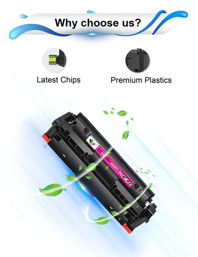 Alt view image 4 of 5 - 045 Toner Cartridge Set Replacement for Canon 045 045H Toner Cartridge | Compatible with MF634Cdw MF632Cdw LBP612Cdw MF630C LBP610 Series Printer(4 Pack,with Chip)