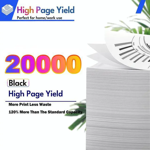 Alt view image 4 of 7 - 55B1X00 Toner Cartridges 20,000 Pages (with Chip) Replacement for Lexmark 55B1X00 55B1H00 55B1000 Toner for Lexmark MS331dn MS431dn MS431dw MX331adn MX431adw MX431adn MX432adwe MS331 MS431 MX331