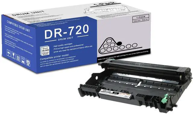 Main image of 1 Pack DR720 DR-720 Black Drum Unit Compatible DR720 Replacement for Brother HL-5440D 5450DN 5470DW/DWT 6180DW/DWT DCP-8110DN 8150DN 8155DN 8510DN MFC-8810DW 8710DW 8910DW 8950DW/DWT Printer
