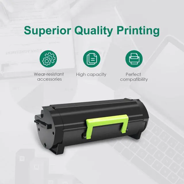 Alt view image 5 of 7 - Remanufactured 56F1000 High Yield Black Toner Cartridge Compatible with Lexmark 56F1000 56F1H00 56F1X00 56F1U00 for MS321 MS421 MS521 MS621 MS622 MX321 MX421 MX521 MX522 MX622 Printers (6000 Pages)