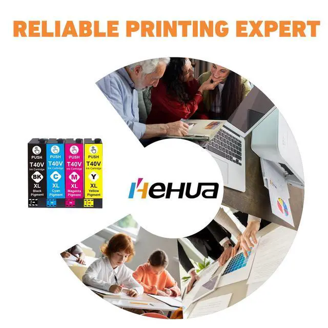 Alt view image 5 of 7 - Pigment T40V Ink Cartridges T40W Compatible for SureColor T3170 Ink | T40W Ink Cartridge T40V120 T40V220 T40V320 T40V420 for SureColor T2170 Ink T3170 T5170 T3170M SC-T3170 T5170M SC-T5170Printer