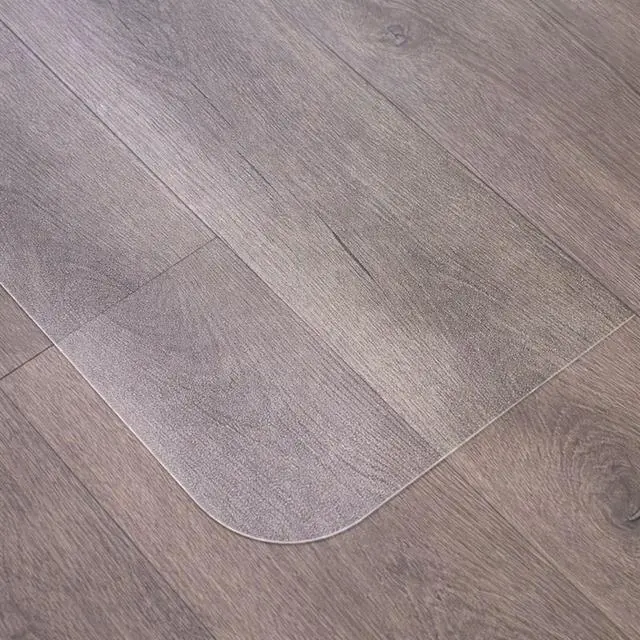 Alt view image 5 of 7 - Heavy Duty Polycarbonate Office Chair Mat for Hardwood Floors 48" x 51" | Transparent Hard Floor Protector, Rectangular | Multiple Sizes