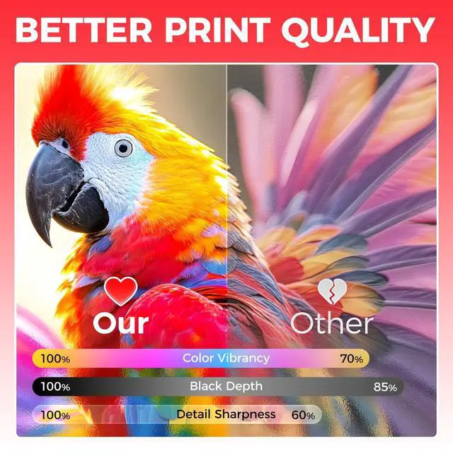 Alt view image 5 of 6 - 069H 069 Toner Cartridge Set 4-Pack MF753Cdw High Capacity Replacement for Canon 069H 069 Toner Compatible with Canon Color imageCLASS MF753Cdw MF751Cdw LBP674Cdw Printer Ink Black Cyan Magenta Yellow
