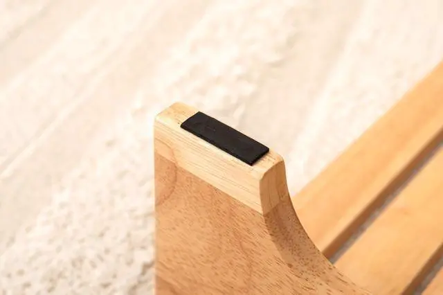 Alt view image 7 of 7 - PaletteLife Wooden Footrest, D11.42 xW17.72 xH4.93 (29x45x12.5cm), 1x1.5 ft, Medium, Natural Ashwood, Ergonomic Design