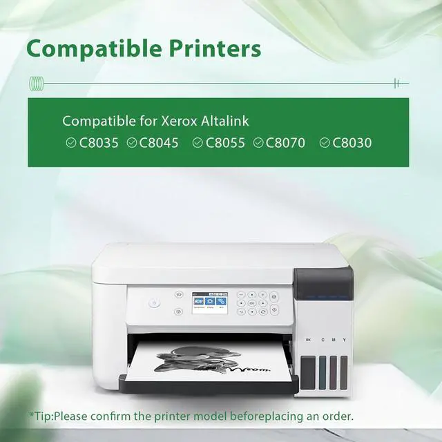 Alt view image 2 of 6 - C8030 C8045 Black Toner Cartridge Compatible for Xerox Altalink C8030 C8035 C8045 C8055 C8070 Toner for 006R01697 Cartridge High Yield 26,000 Pages 1 Pack
