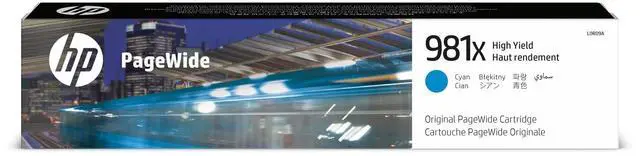 Main image of 981X | PageWide Cartridge High Yield | Cyan | L0R09A