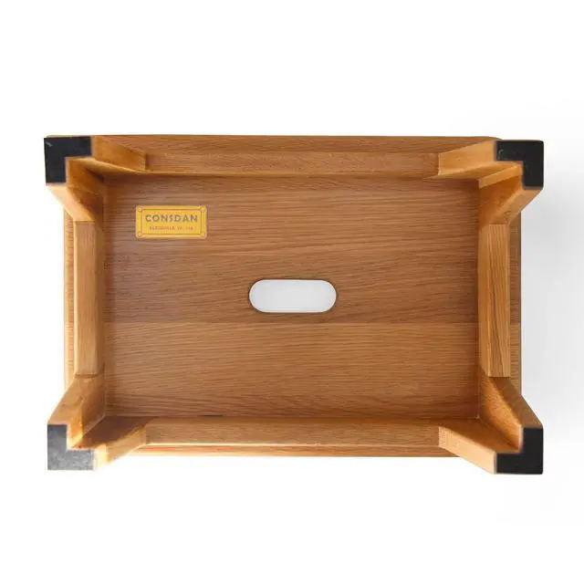 Alt view image 5 of 7 - Oak Step Stool for Bed, Wooden Stool for Adults & Seniors - 6.5" High, Non-Slip Mat, No Assembly Needed, Solid Wood, Natural Color