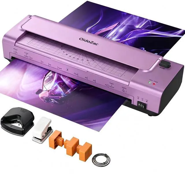 Main image of Laminator Machine 13 Inch, Mica Heating Dual Roller for Professional Lamination, 11x17 Personal Laminator with Laminating Pouches for Teachers, Hot & Cold Thermal Laminate for Home, Office
