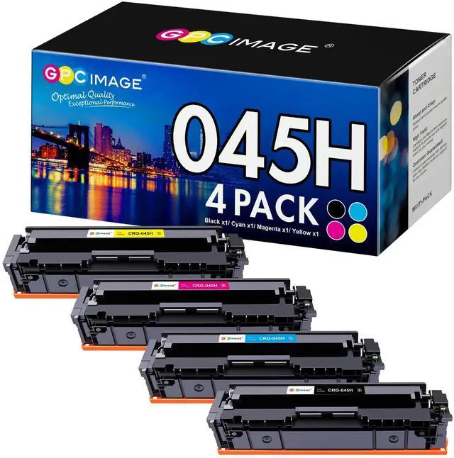 Main image of Compatible Toner Cartridge Replacement for Canon 045 Toner Cartridges 045h CRG-045H for Color ImageCLASS MF634Cdw MF632Cdw LBP612Cdw LBP613Cdw MF632 MF634 Series Printer Tray(4-Pack)