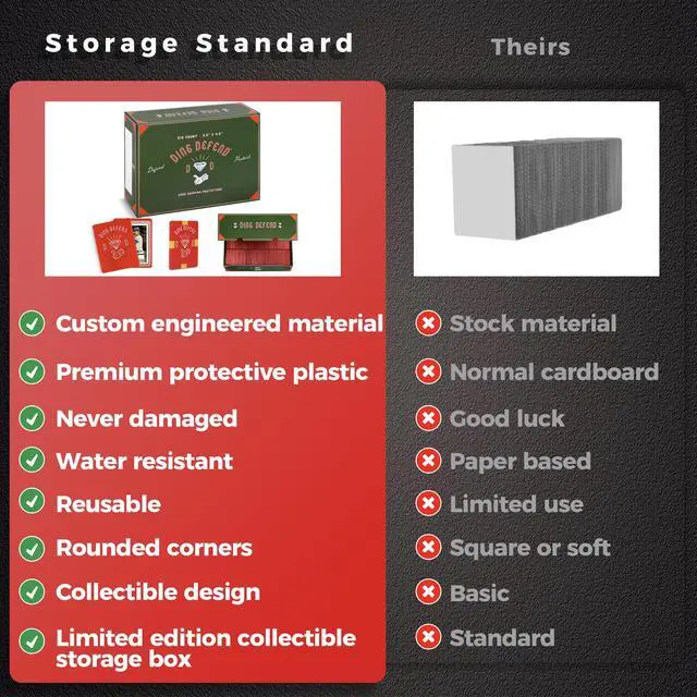 Alt view image 7 of 7 - Ding Defend 510 Pack Trading Card Mailing Protectors - Hard Plastic Slab - Diamond Hands Card Guard Packaging Pads for Collectibles, Shipping & Hobby Supplies - 3.5 x 4.5 Inches