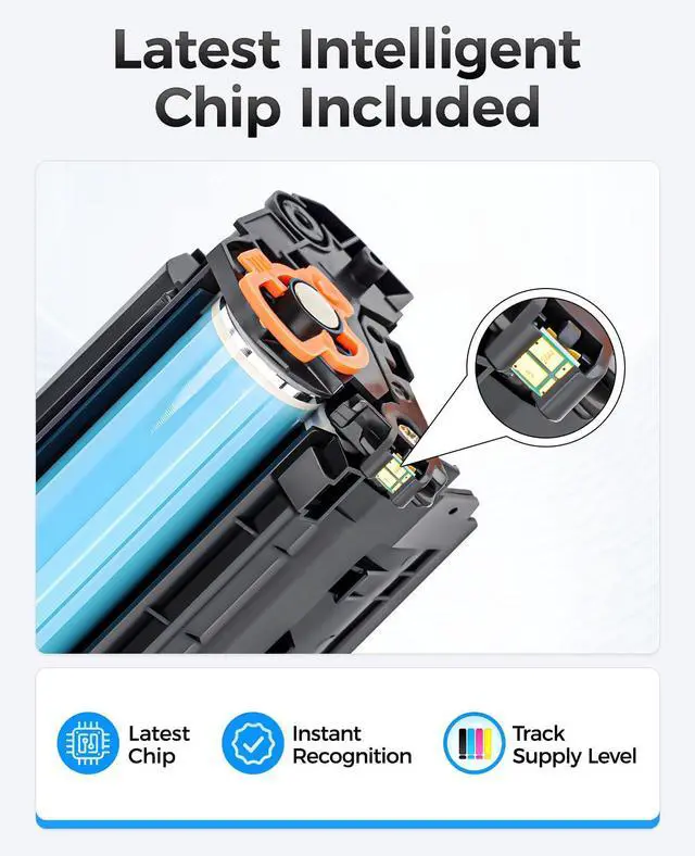 Alt view image 4 of 7 - 138X Toner Cartridge Black 2-Pack with chip Replacement for HP 138A W1380A 138X W1380X Compatible with HP LaserJet Pro 3001dw 3001fdw MFP 3101fdw Printer Ink 3001dwe 3001fdwe 3101fdwe All-in-One