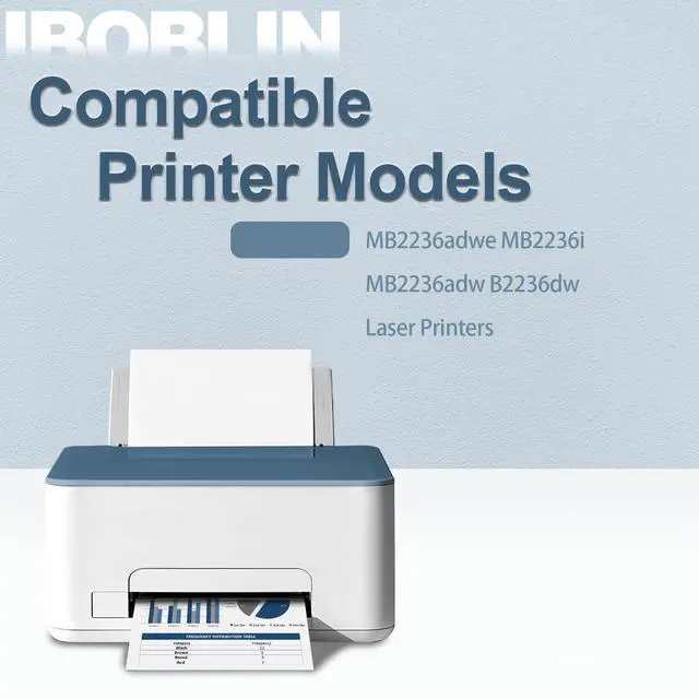 Alt view image 2 of 7 - B221H00 Black Toner Cartridge High Yield Compatible for Lexmark B221H00 Toner Cartridge for MB2236adwe MB2236i MB2236adw B2236dw Laser Printers1pack,with Chip