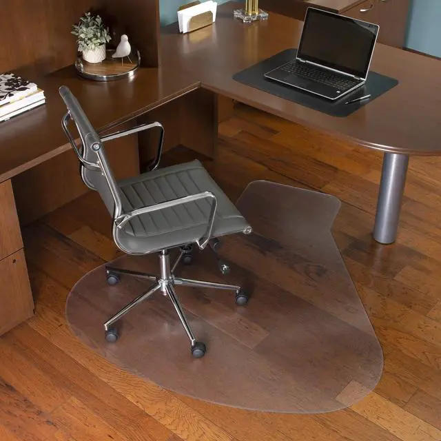 Main image of Everlife Hard Floor Chair Mat, 66"x60", Clear
