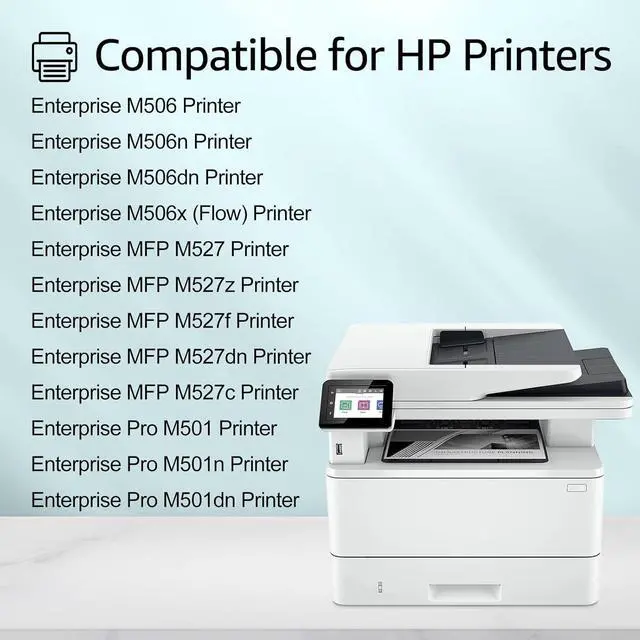Alt view image 2 of 6 - Compatible Magnetic Ink Cartridge Replacement for HP 87A CF287A LaserJet Pro M501 Enterprise M506 MFP M527 Printers