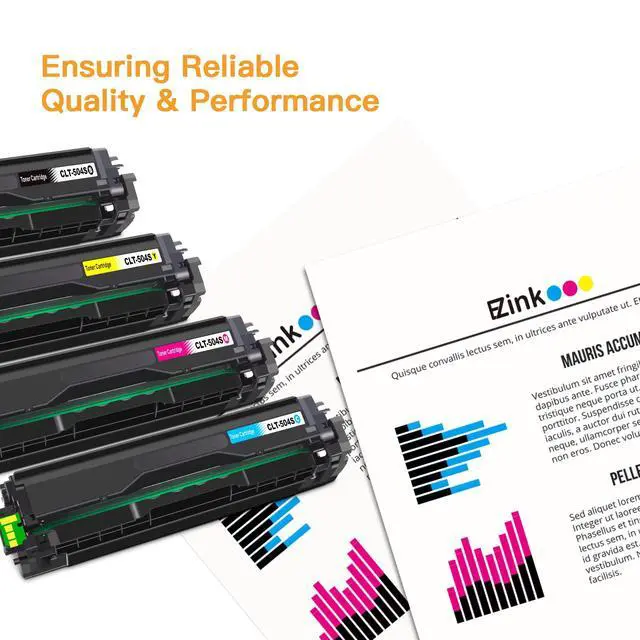 Alt view image 7 of 7 - CLT-504S CLT-K504S Toner Cartridge for Samsung 504S K504S CLT 504S | Compatible for Samsung Xpress C1860FW C1810W SL-C1860FW SL-C1810W CLX-4195FW CLP-415NW Printer(1Black 1Cyan 1Yellow 1Magenta)