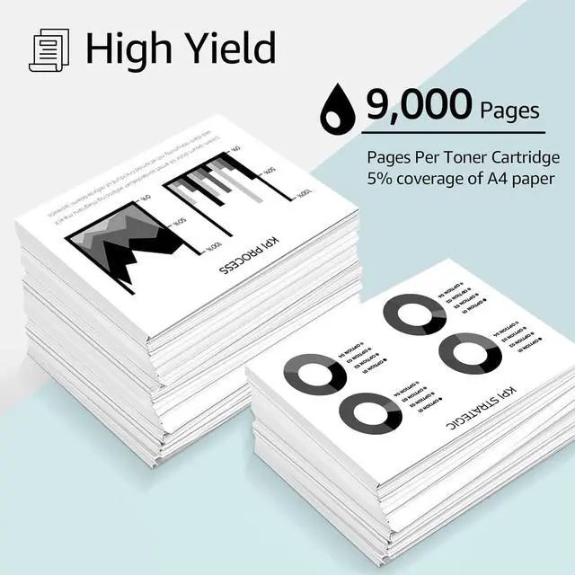 Alt view image 3 of 6 - Compatible Magnetic Ink Cartridge Replacement for HP 87A CF287A LaserJet Pro M501 Enterprise M506 MFP M527 Printers