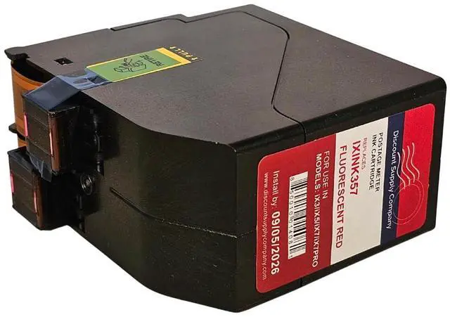 Alt view image 5 of 7 - IXINK357 Compatible Ink Cartridge for IX-3, IX-5, IX-7 and IX-7PRO Mailing Systems, 17,000 Yield, 90 Day Return Window from USA Company